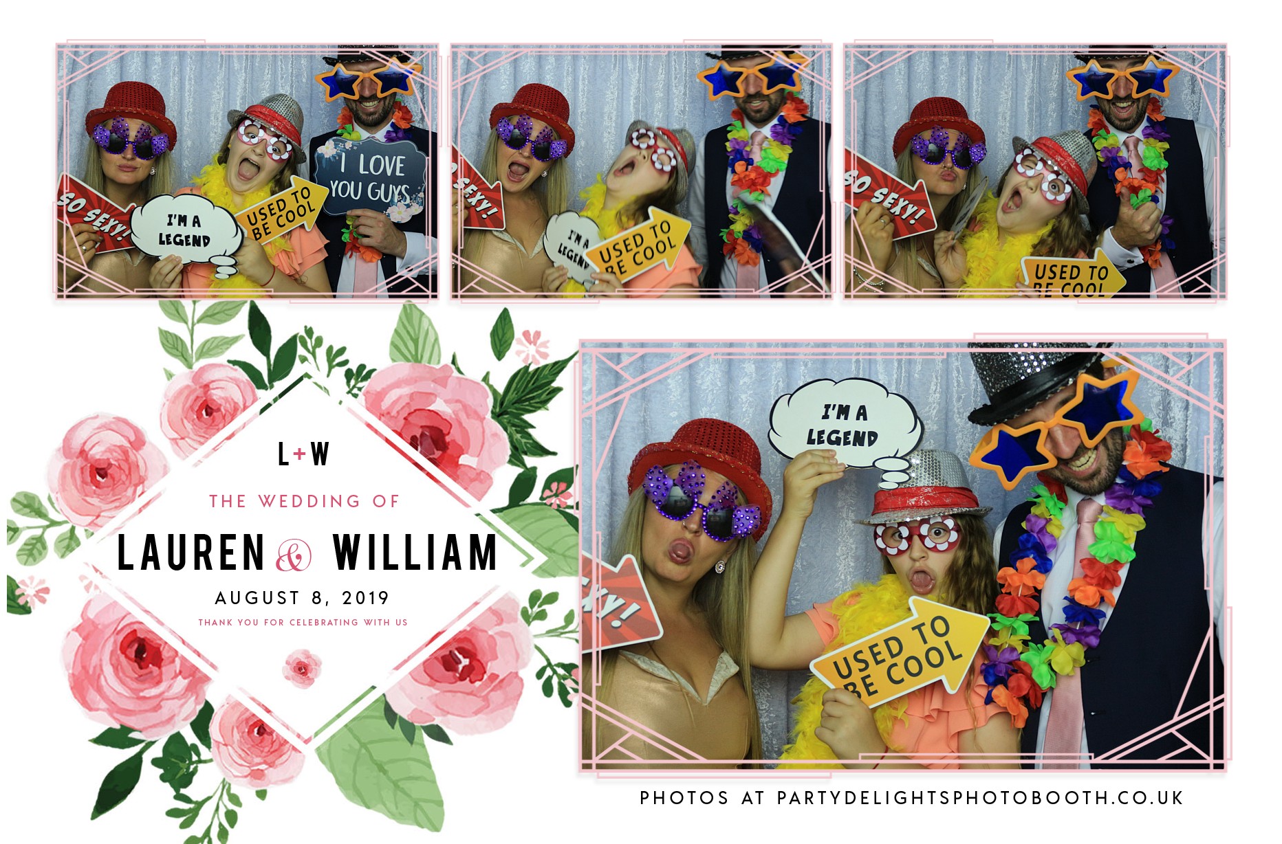 Lauren and Will’s Wedding - Prints | View more photos from the event at gallery.partydelightsphotobooth.co.uk/u/PartyDelightsPhotoBooth/Lauren-and-Will’s-Wedding-Prints